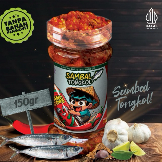 

Sambal Tongkol Bang Bowo 150gram