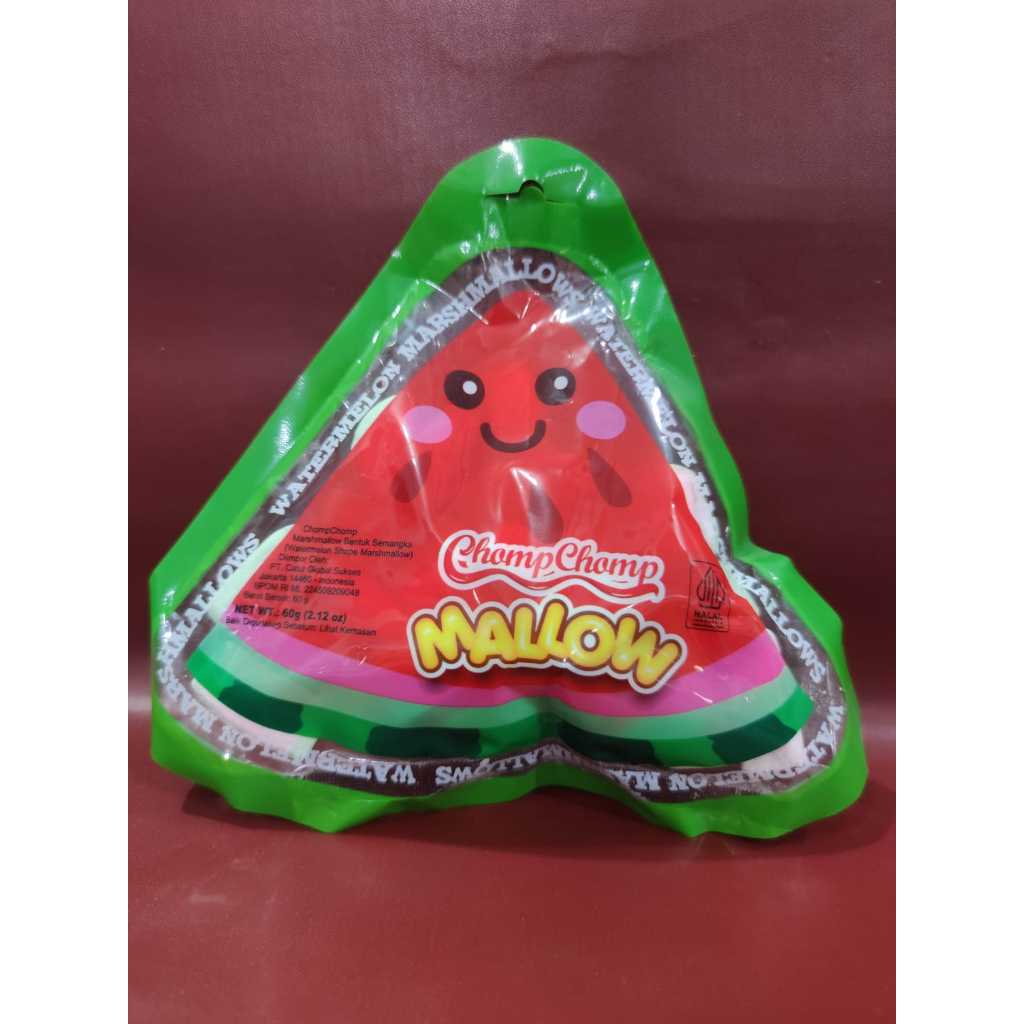 

Chomp Chomp Mallow Semangka 60G