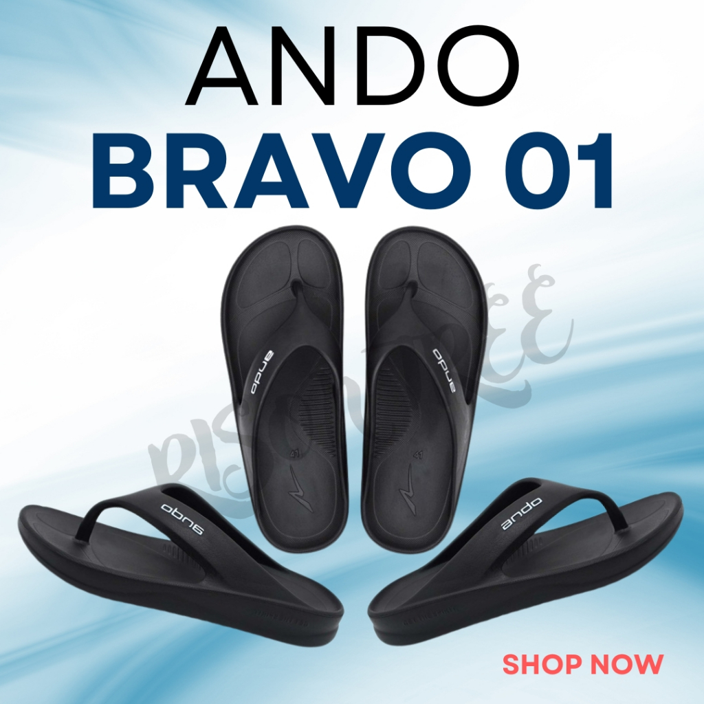 Bravo 01 Sandal Jepit Pria Bravo Ando Bravo Sandal Ando Sandal Pria Ando Sandal laki  Sandal Jepit A