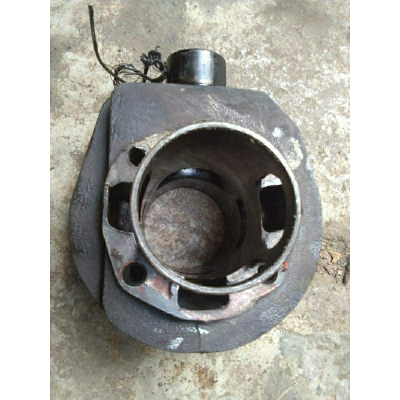 Boring Vespa kode 1F Ori, Porting harian OS 200 Piston King belum OB