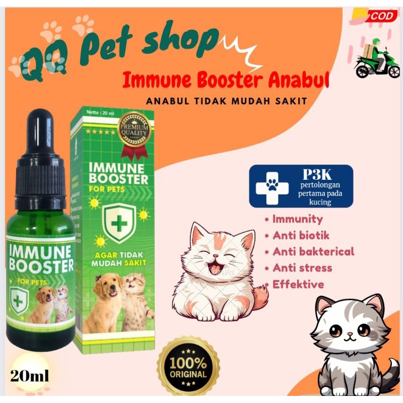 Immune Booster Kucing & Anjing 20ml