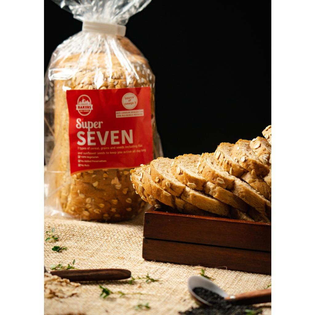 

Roti Tawar Gandum - Roti Sehat - Healthy Bread - Super Seven