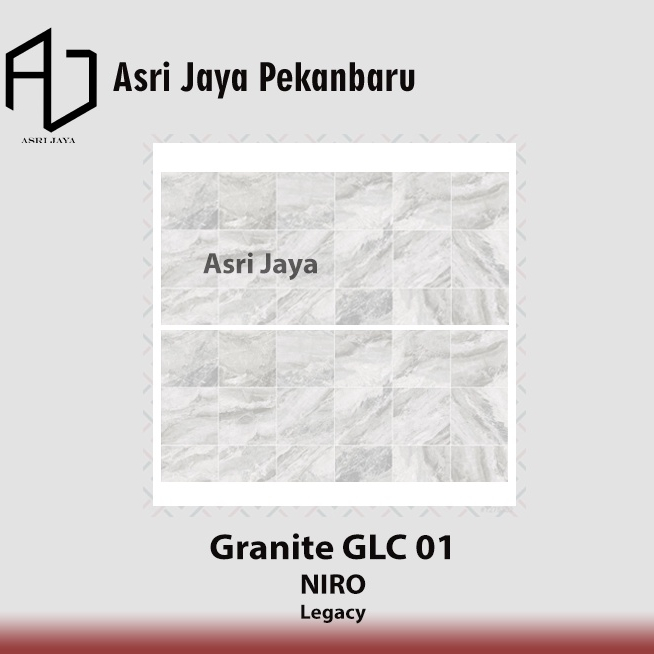 Niro Granite 60x60 &amp; 60x120 Legacy - GLC01 Silver Ash - 60x120