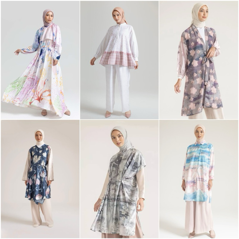 SALE up to 70% RiaMiranda | Nuri top riamiranda | scenery long tunic | prier tunic ria miranda | Eme