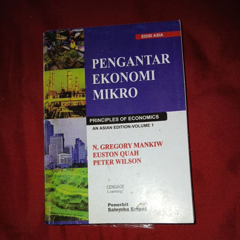 Preloved Buku Pengantar Ekonomi Mikro N. Geogory Mankiw, Euston Quah, dan Peter Wilson