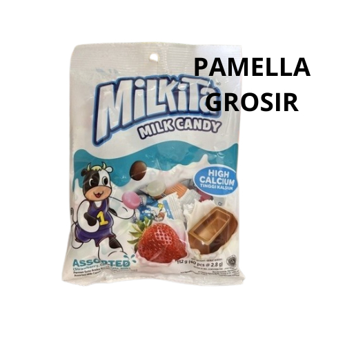 

Milkita Milk Candy Premium - Netto 112 gram (Isi 40 pcs x 2.8 gr )