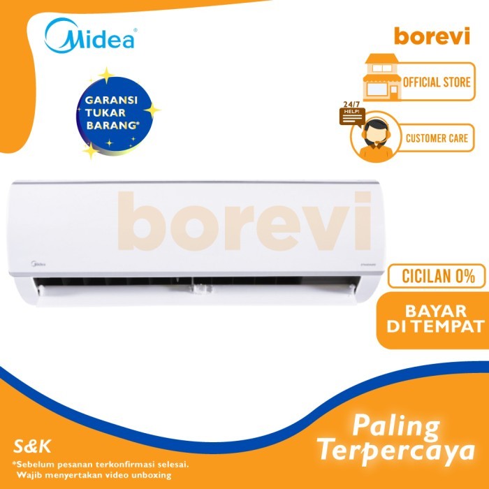 Ac Midea 0.5 Pk / Ac Midea Msfc Crn2 1/2 Pk