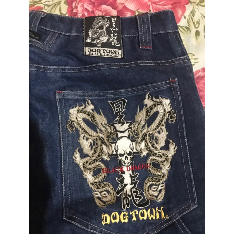 celana sukajan dogtown , raijin fujin.