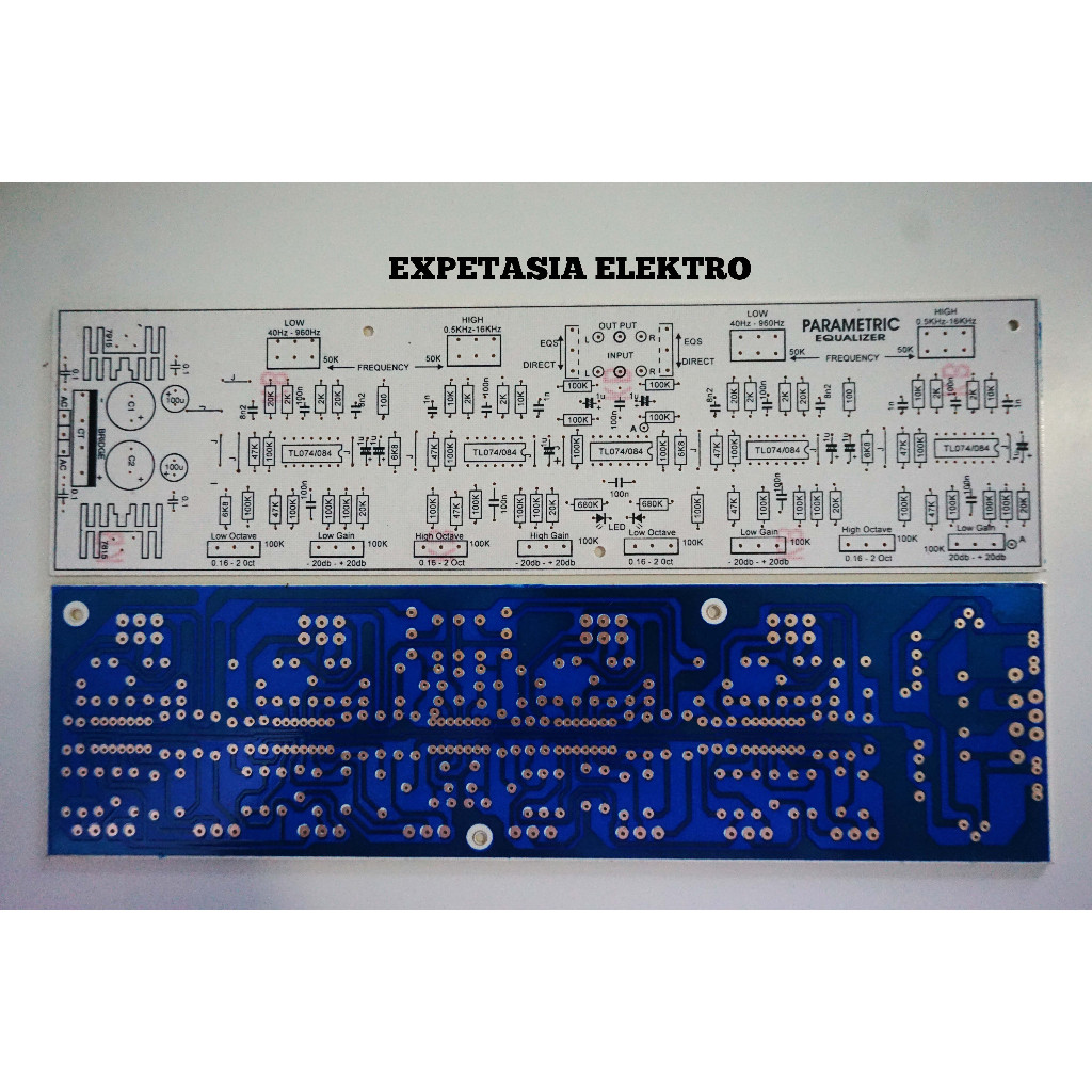 PCB PARAMETRIC EQUALIZER