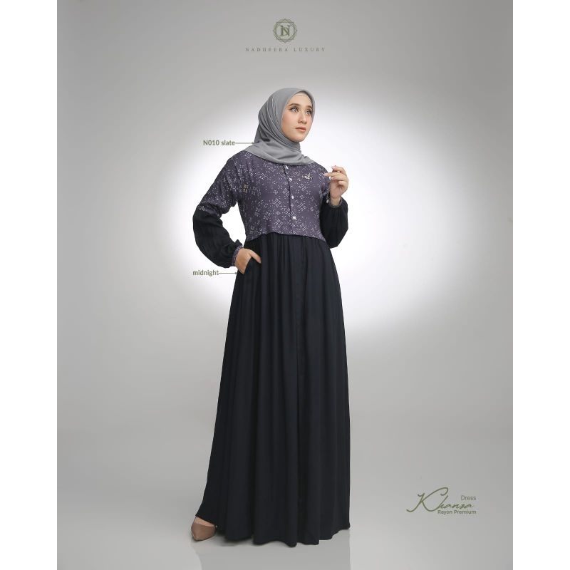 KHANZA DRESS NADHEERA LUXURY