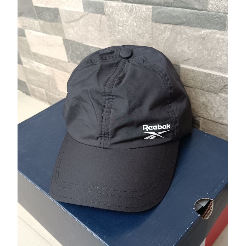 Topi Running Reebok Hitam Original Store Terbaru
