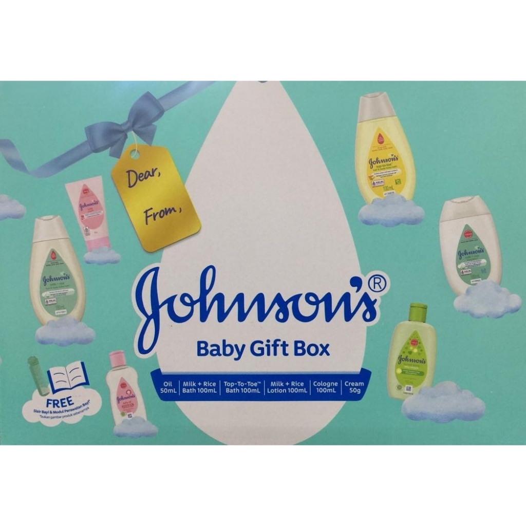 Johnson's / Johnson Baby Gift Set Box + KERTAS KADO
