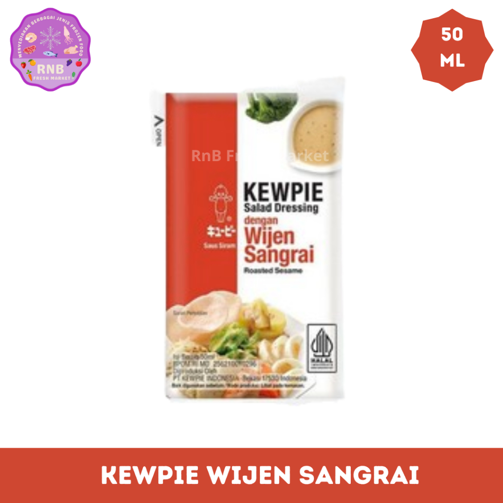 

Kewpie Wijen Sangrai Netto 50 Gram