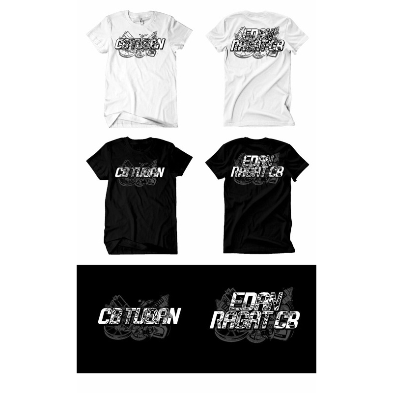 kaos CB TUBAN v4 simple design