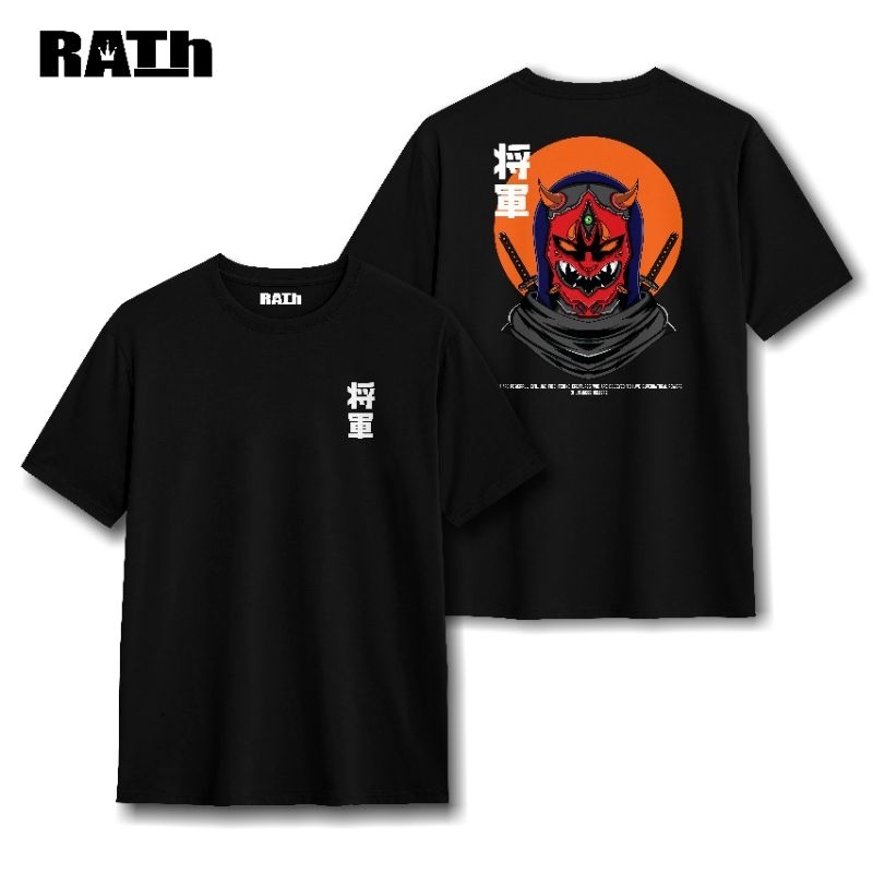 Kaos RATh - Oni Ninja - Hitam