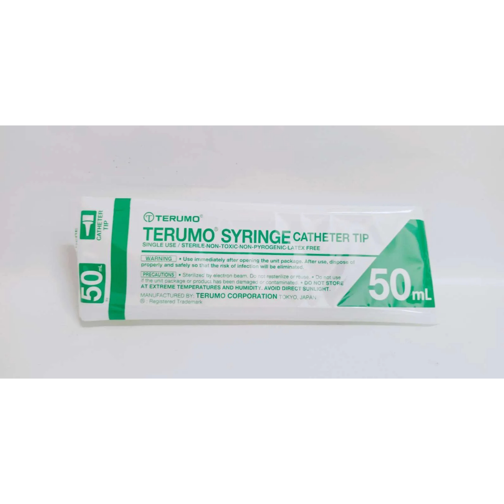 Spuit Terumo 50 cc Lubang TENGAH Spuit 50ml - Ecer