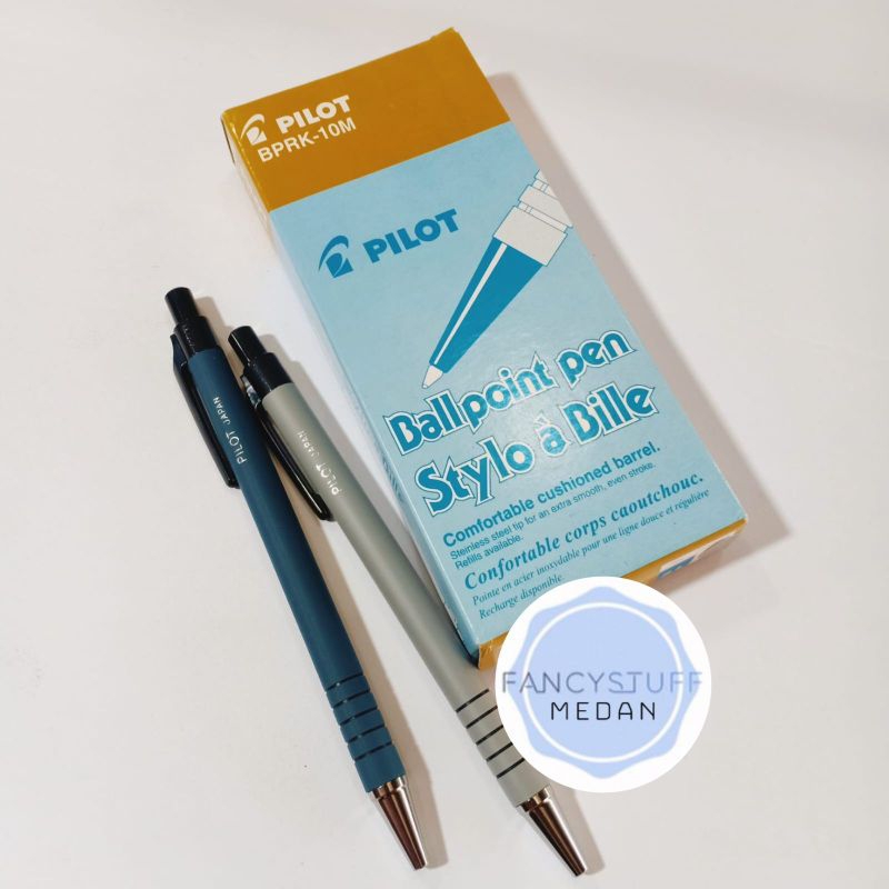 

Fancystuff - pulpen pilot stylo original BPRK-10M warna hitam isi 12pcs/ktk (grosir)