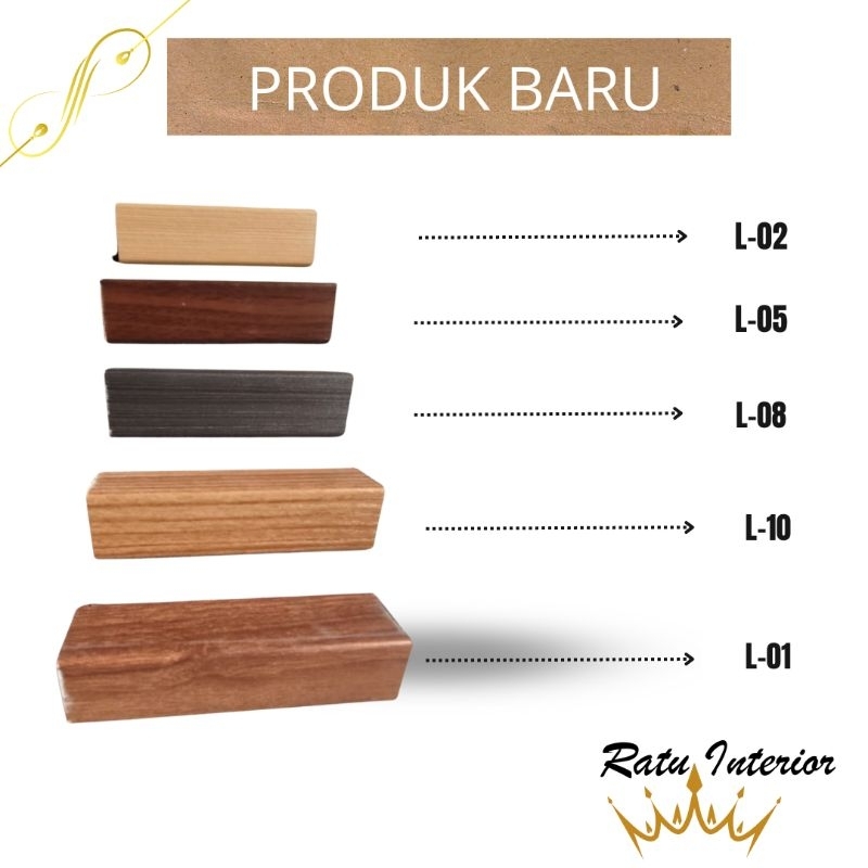 List siku wpc/ list wpc/list siku tembok/list penutup sudut
