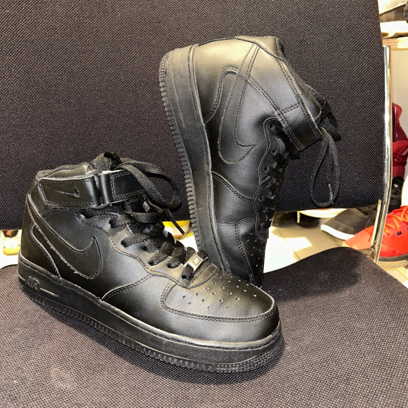 Sepatu Seken Original Nike AF 1 Triple Black