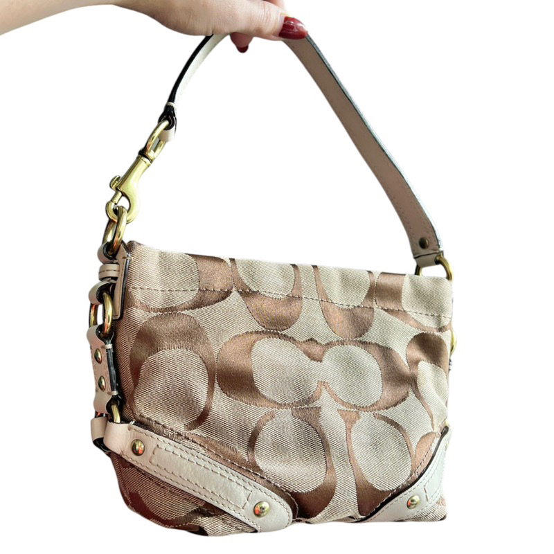 Coach carly small shoulder bag vintage y2k tas coc second preloved authentic original