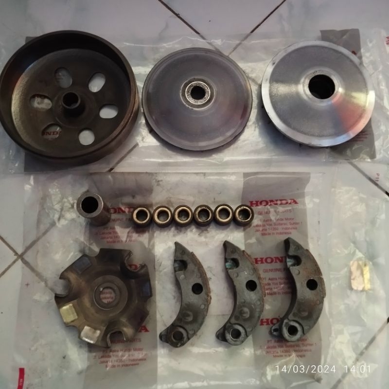 Paket CVT bekas, honda vario 125 injeksi