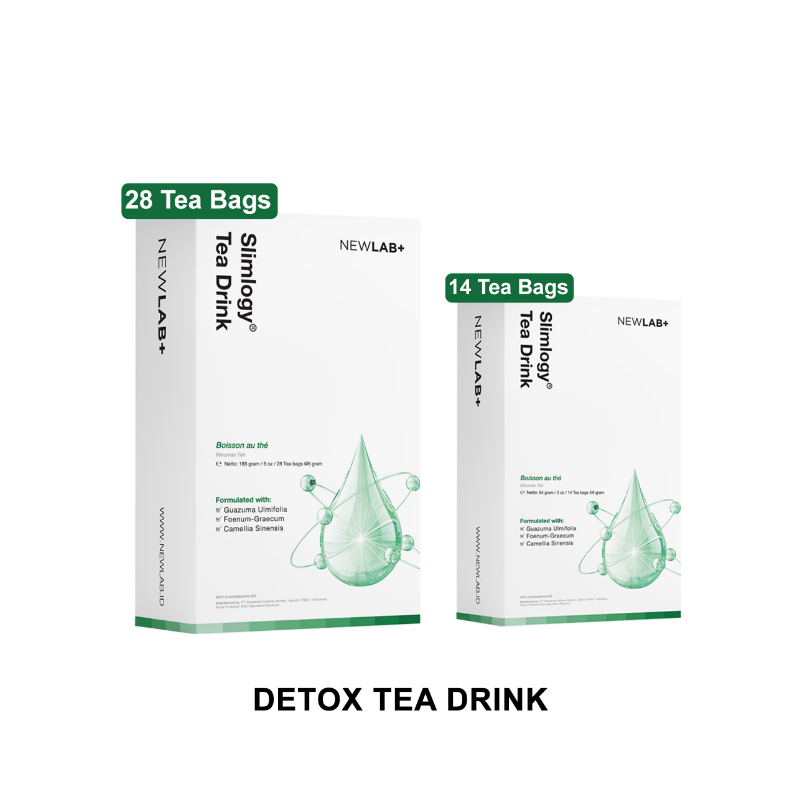 

Newlab Slimming Tea | NewLab Fitlogy Tea Drink | Teh Diet | Teh Detox