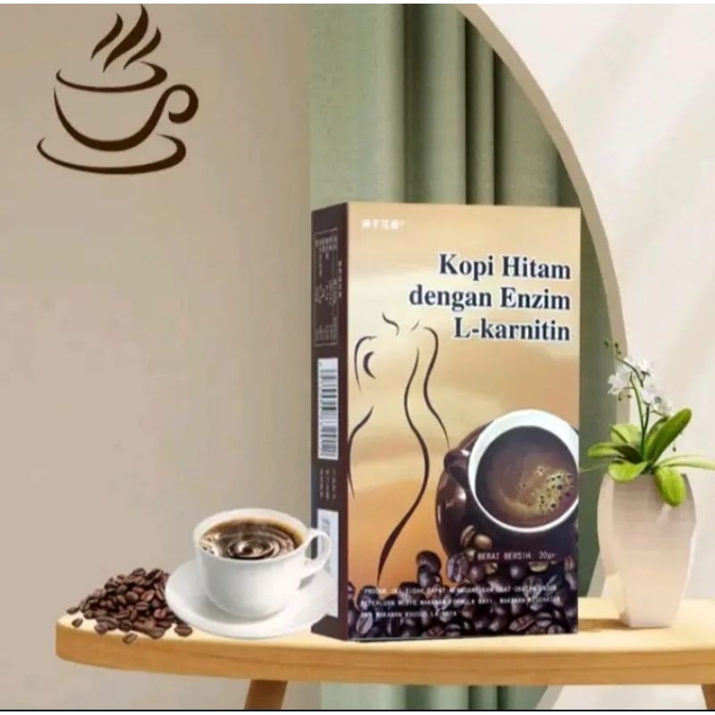 

KOPI HITAM DIET RENDAH KALORI L-KARNITINE ( BISA COD )