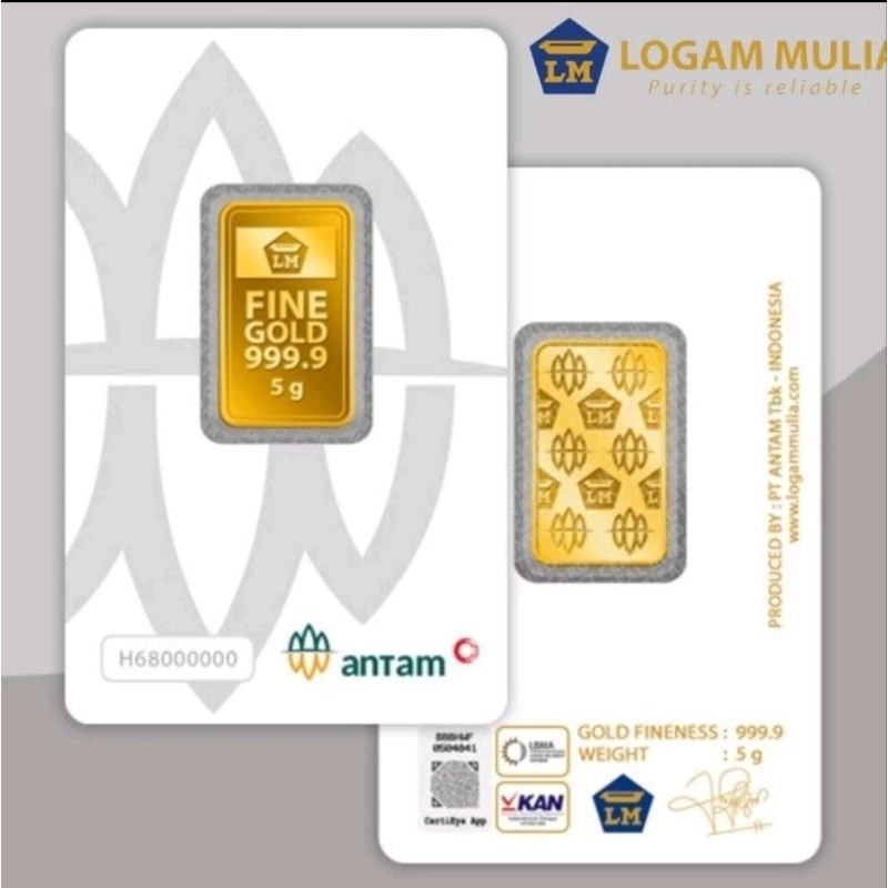 logam mulia 5 gram