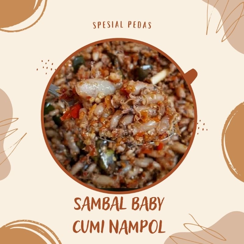 

Sambal Baby Cumi Nampol 150g