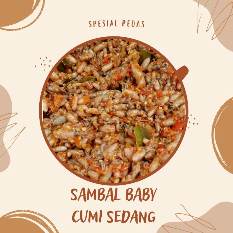 

Sambal Baby Cumi Sedang 150g