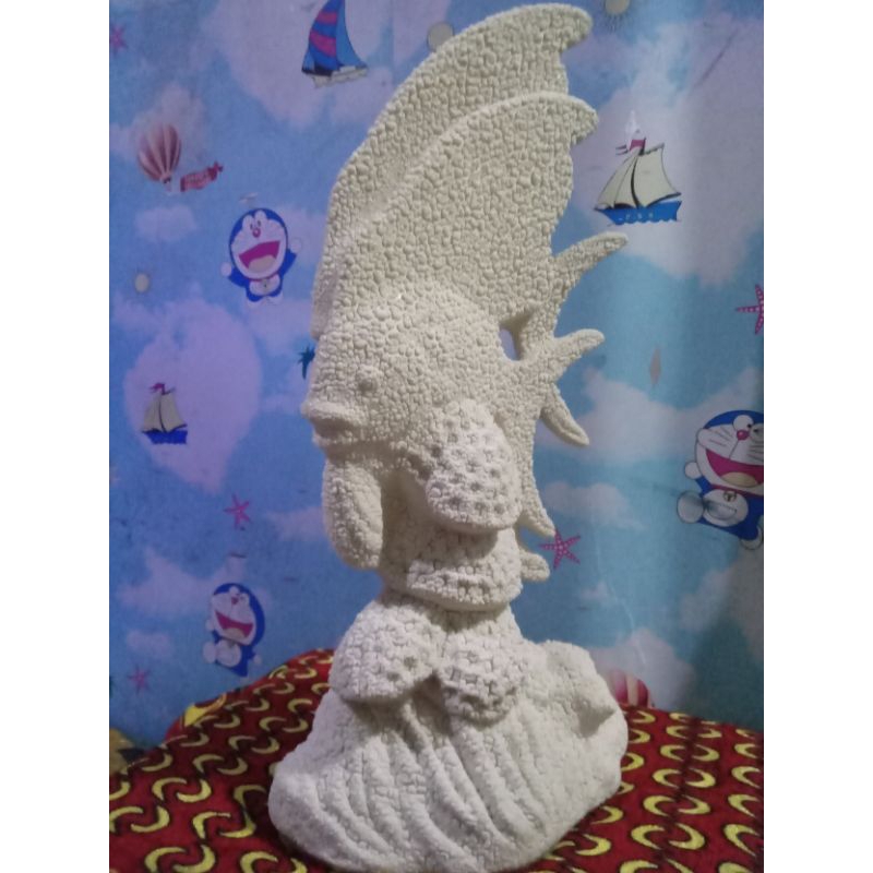 pajangan/patung keramik ikan antik