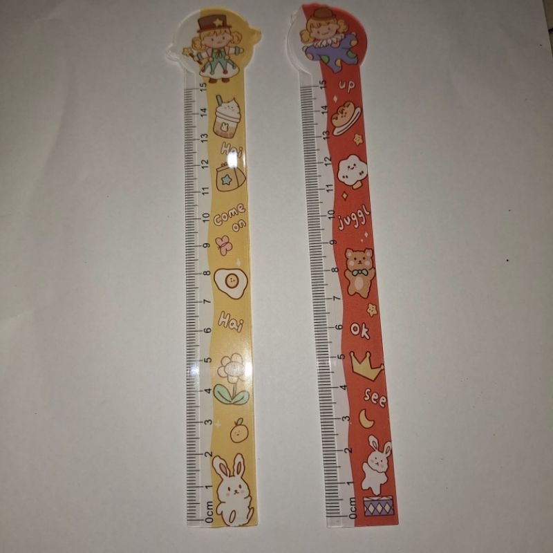 

Penggaris 15cm karakter