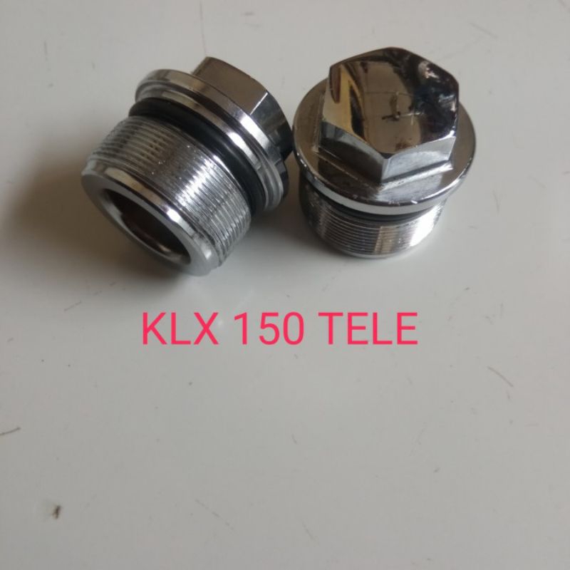 set baut tutup shock KLX tele mur schok depan klx150  S L G kawasaki NINJA r ninja rr Tele Klx150s k