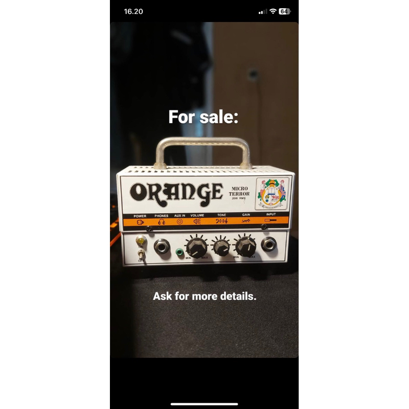Orange Micro Terror Head Amp
