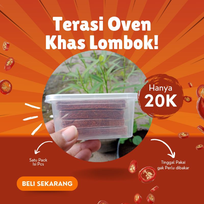 

Terasi Lombok Asli Matang