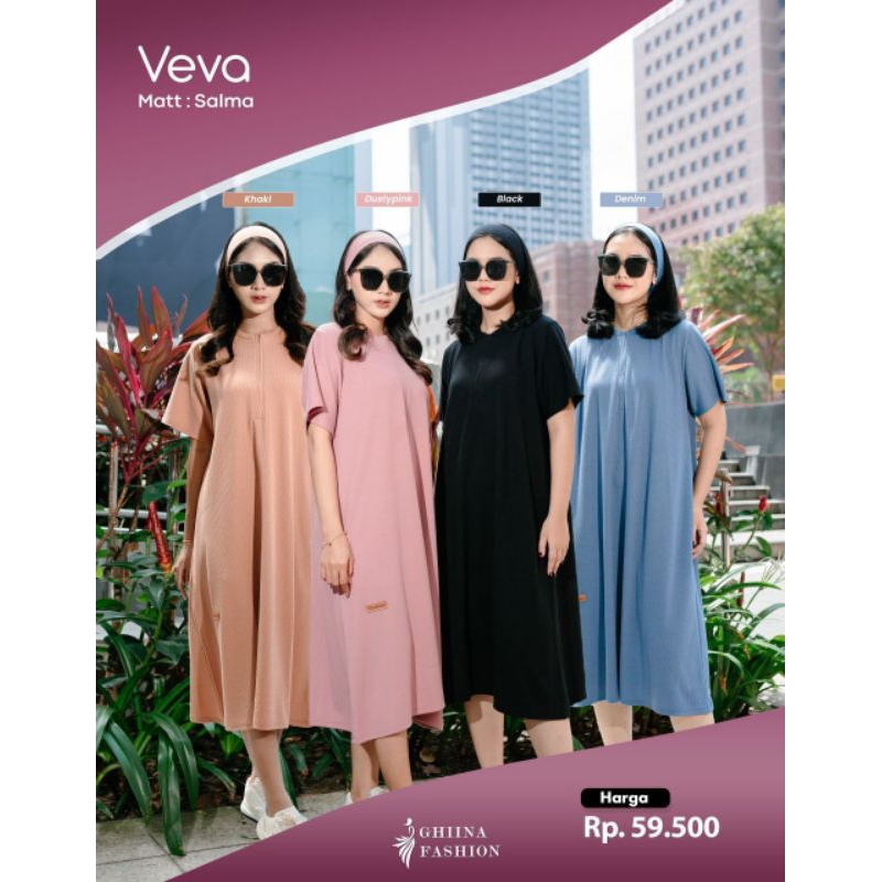 VEVA DASTER CANTIK✅✅GHINA FASHION ORY