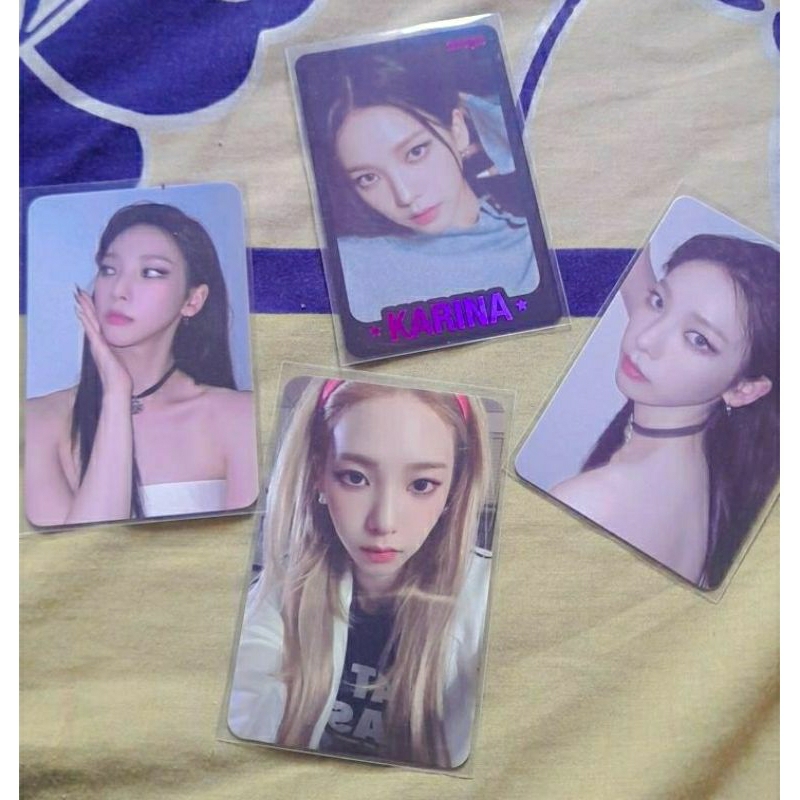 Photocard Karina Aespa My World ofc