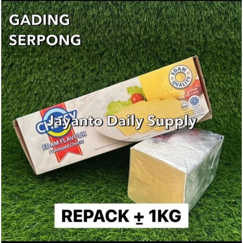 

CHEESY KEJU EDAM 1KG / KEJU KUE KERING / MURAH, ENAK & HALAL