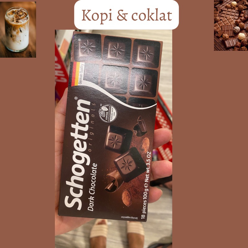 

SCHOGETTEN ALPHINE DARK CHOCOLATE 100 gr