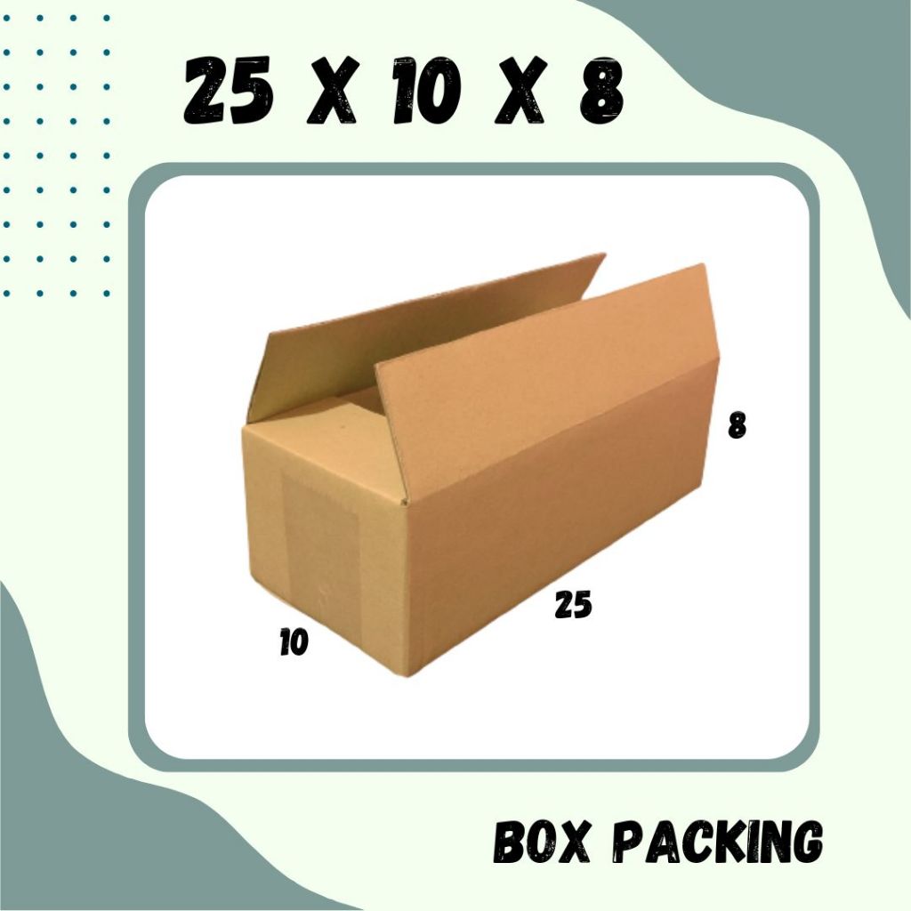 

Kardus 25x10x8 Box Packing A1 Karton Kotak Kemasan Olshop Dus Sparepart Souvenir