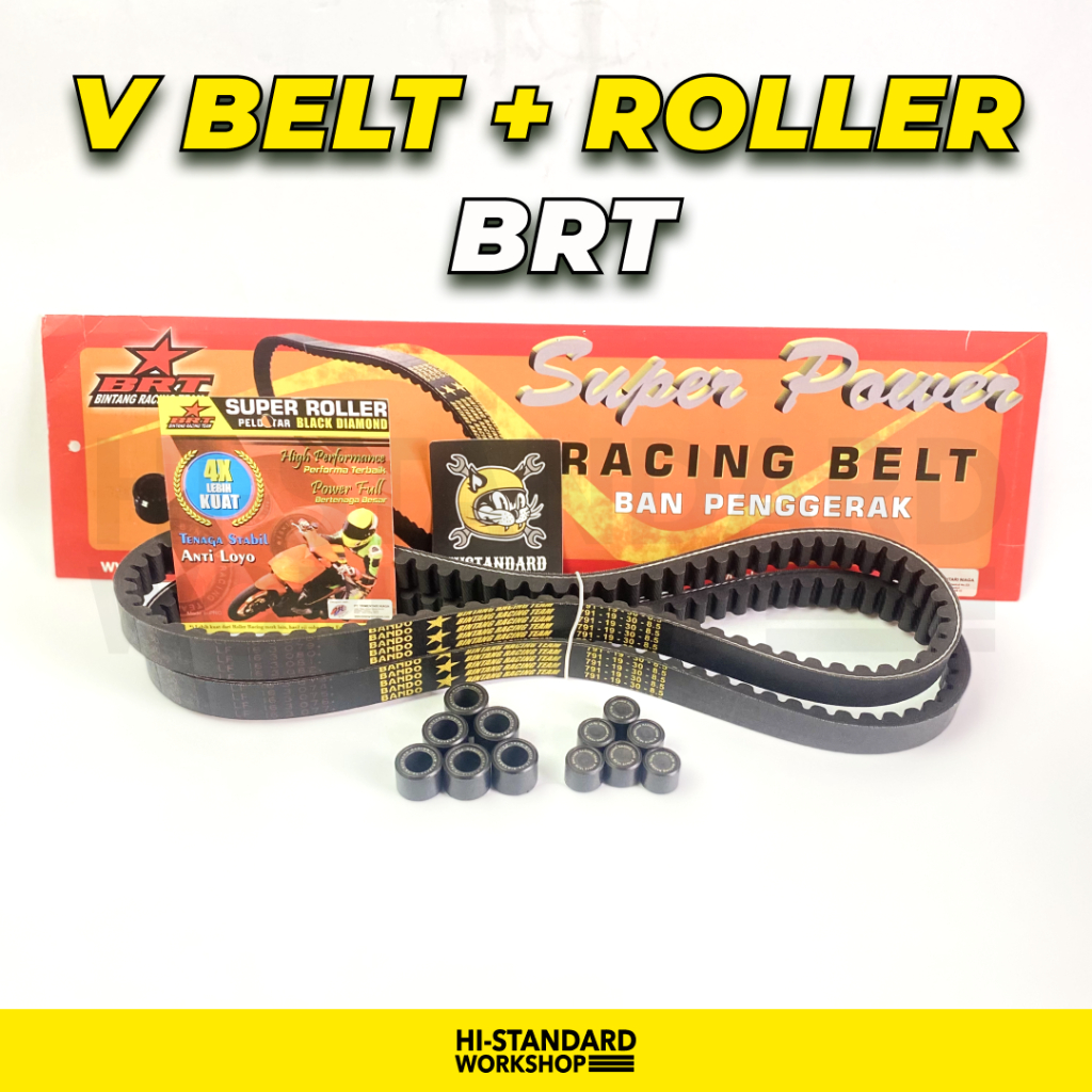 PAKET V BELT + ROLLER DIAMONT BRT MIO KARBU