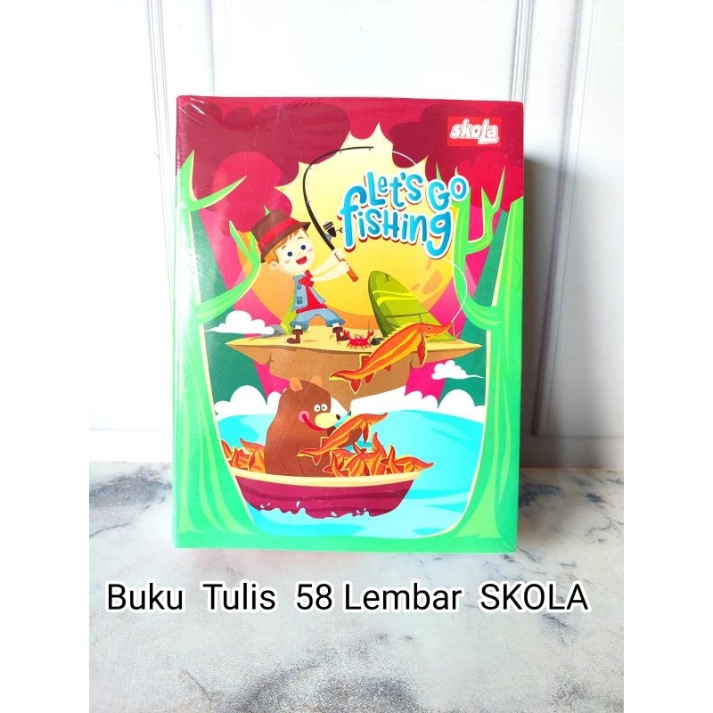 

Buku Tulis 58 Lembar SKOLA ( 1 pack / 10 buku)