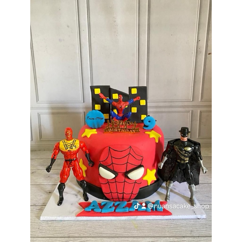 

custom kue ulangtahun tema avangers