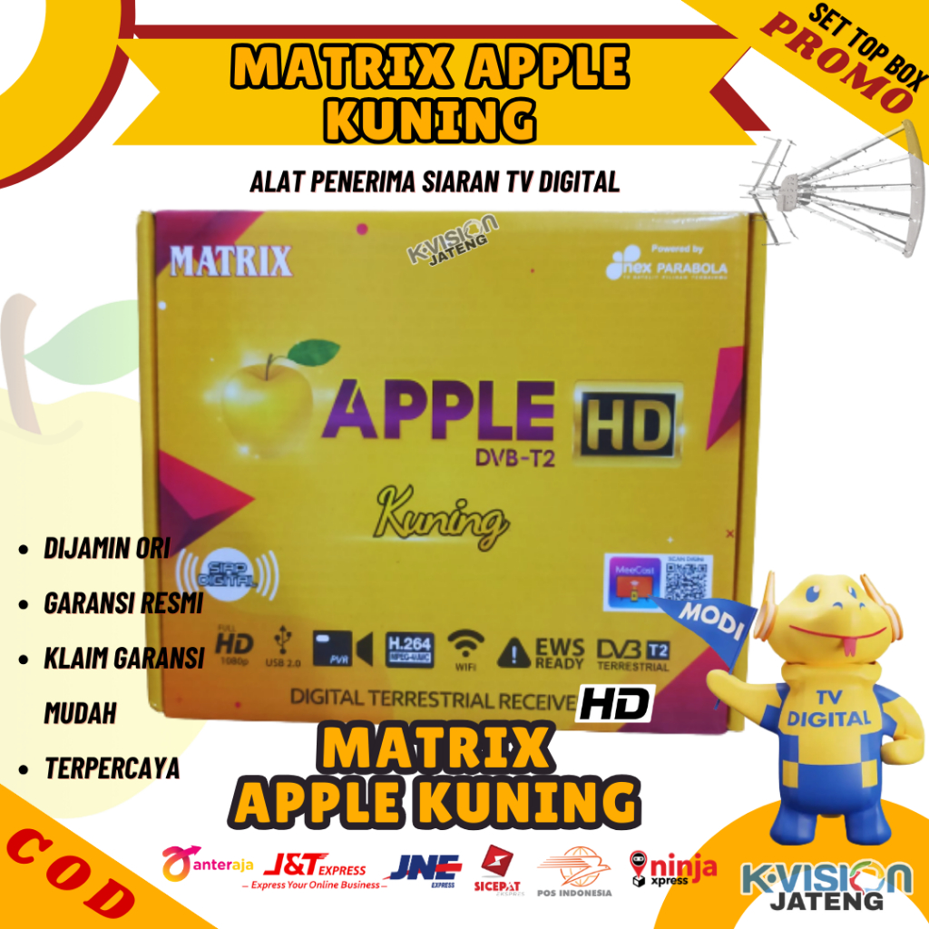 STB DIGITAL MATRIX APPLE KUNING