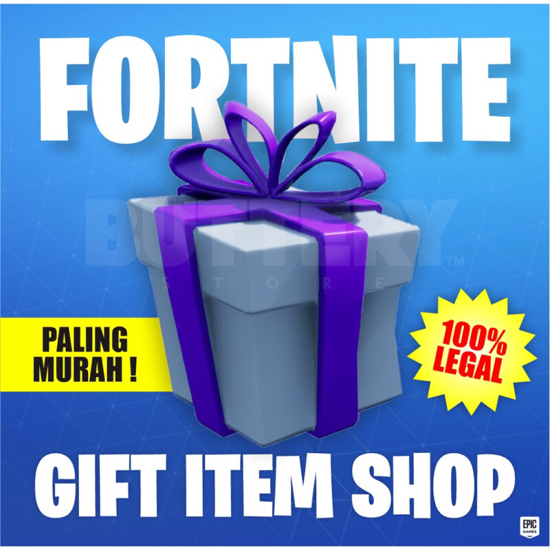 TERMURAH FORTNITE GIFT ITEM SHOP ( bkn top up vbucks )