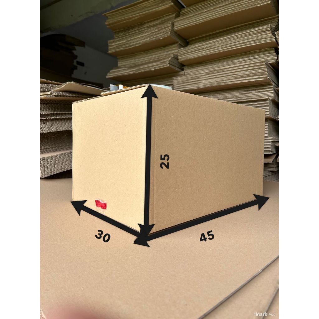 

Kardus baru uk 45x30x25cm