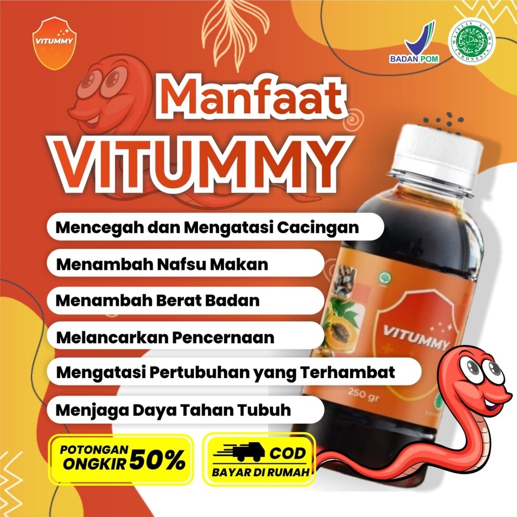 

BISA COD Vitummy - Madu Paket 1 Botol 130ml