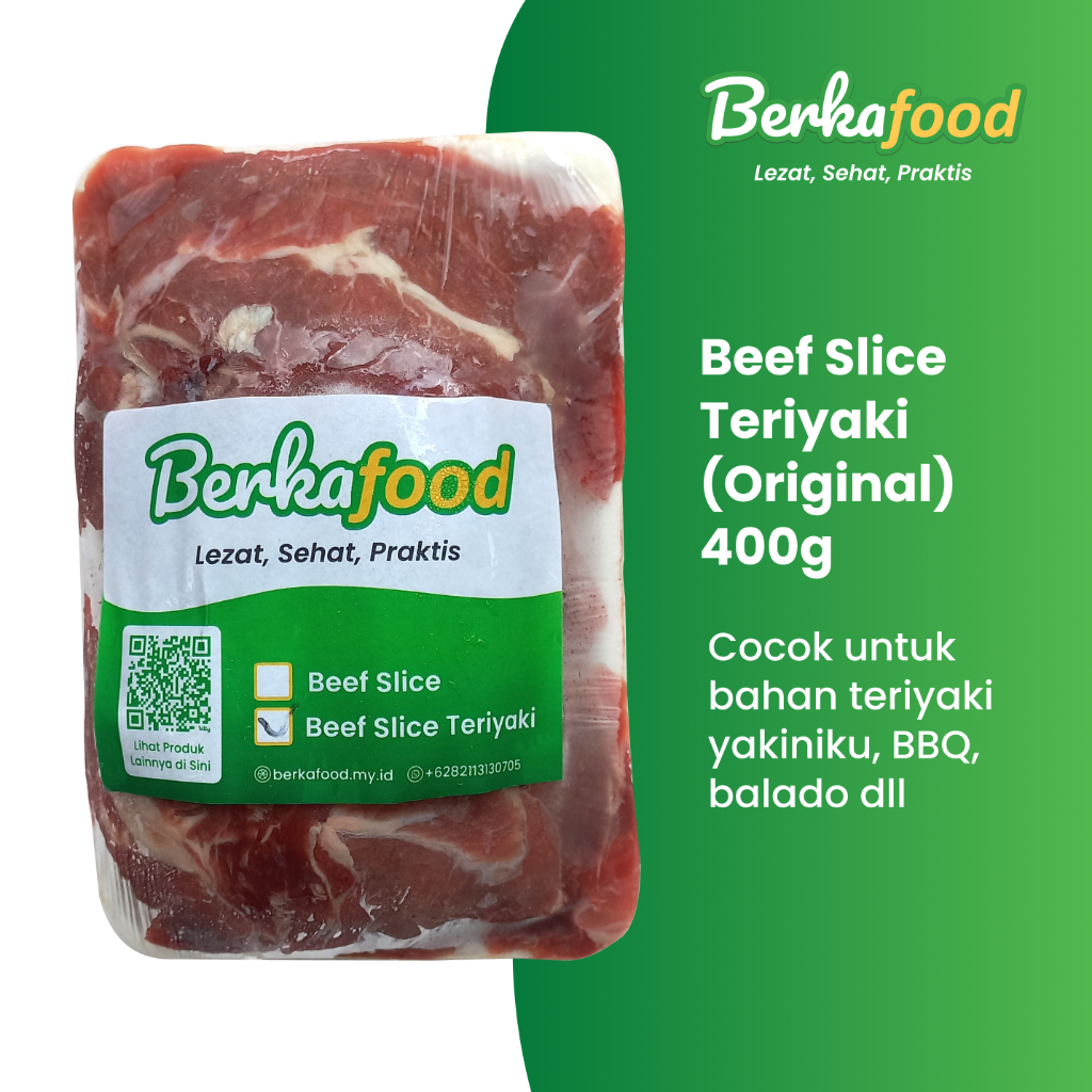 

Beef Slice Teriyaki Original (Tanpa Bumbu) 400g