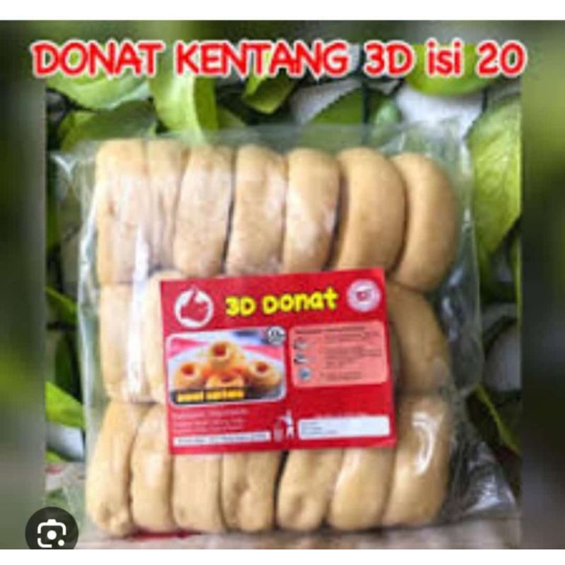 

donat kentang kentang isi 20