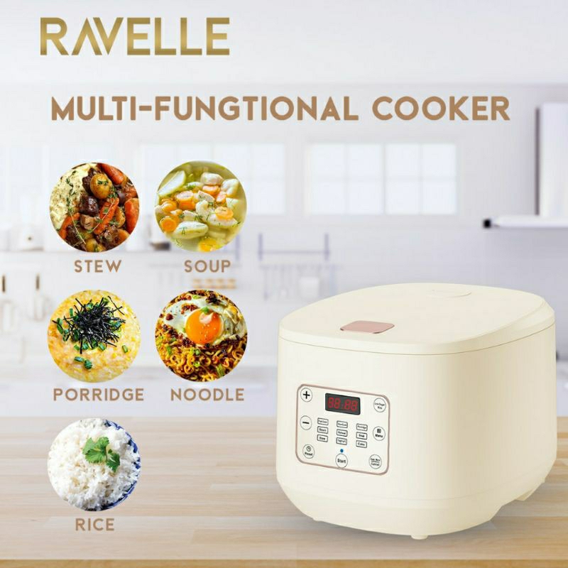 Ravelle Rice Cooker Low Carbo 5 L